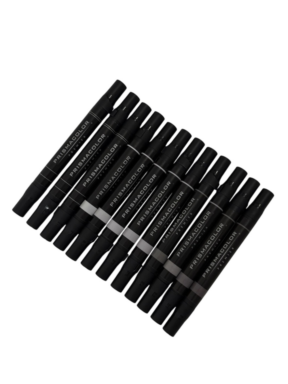 Prismacolor Premier Double-Ended Art Markers, Assorted Warm Gray, Set Of 12 - Picture 5 of 5